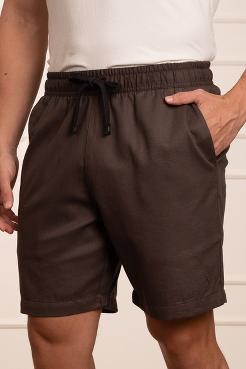 SHORT EM LINHO COM ELASTANO-3700642