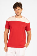 CAMISETA EM COTTON RECORTADA