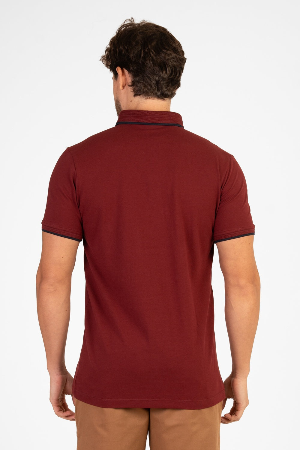 POLO PIQUET COM ELASTANO