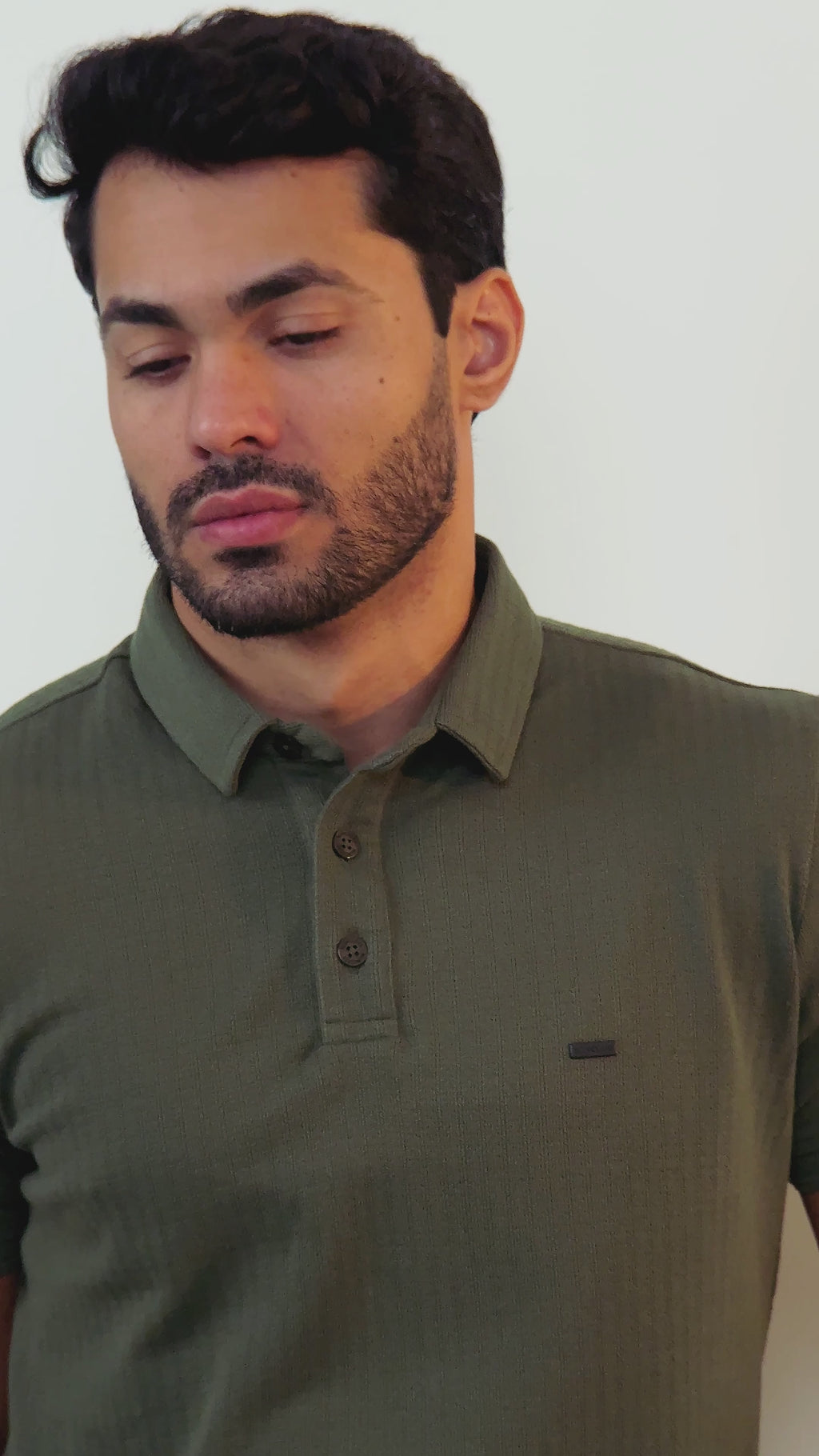 POLO EM COTTON TRICOT